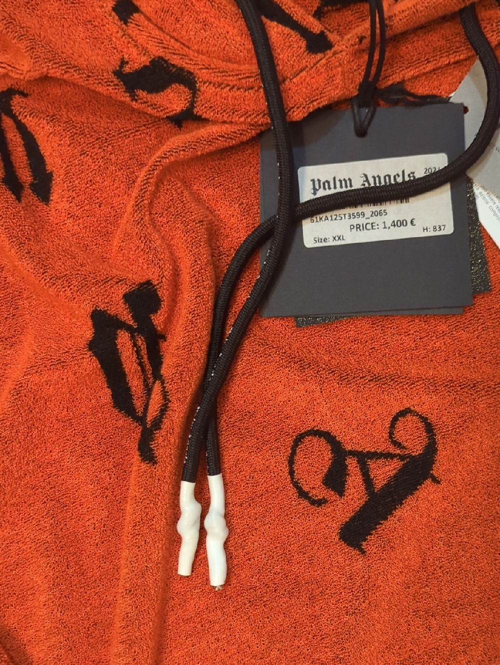 Palm Angels Hoodie NWT -Size XXL - Picture 5 of 9